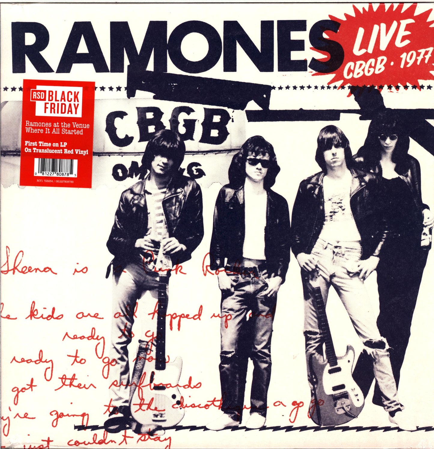 RAMONES • Live At CBGBs 1977 • LP • RSD