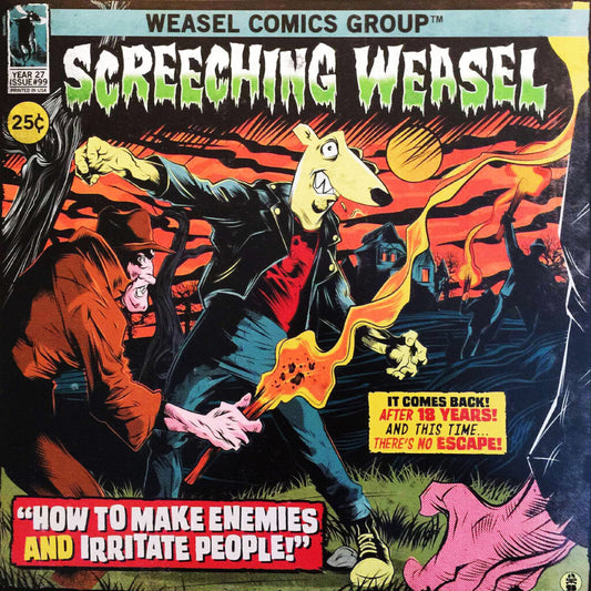 SCREECHING WEASEL • How To Make Enemies And Irritate People • LP