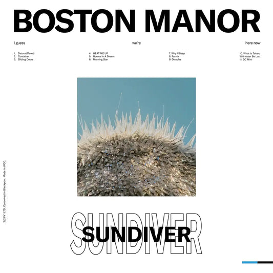 BOSTON MANOR • Sundiver (Blue with White Inkspot) • LP