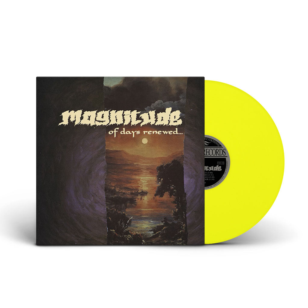MAGNITUDE • Of Days Renewed... (Yellow Vinyl) • LP
