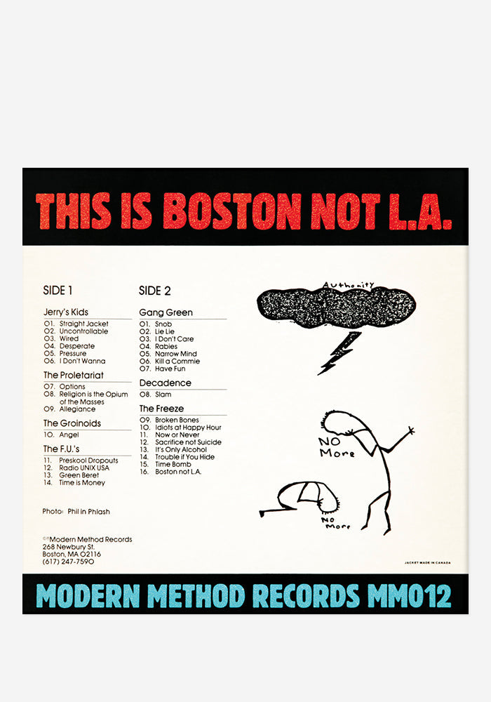 V/A  • This Is Boston, Not LA • LP