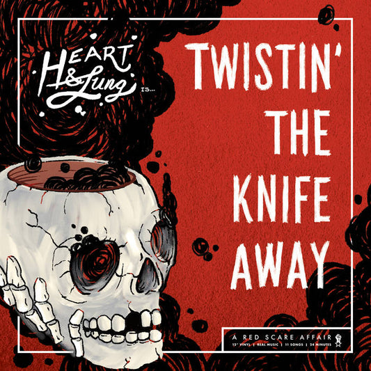 HEART & LUNG • Twistin' The Knife Away • LP
