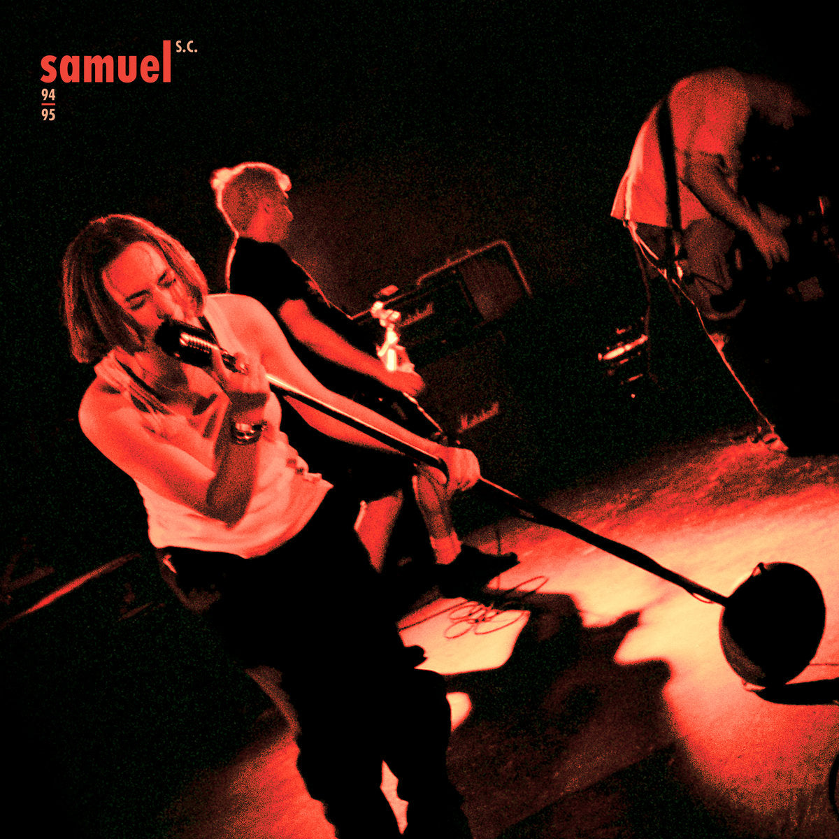 SAMUEL S.C. • 94-95 (both Samuel 7"es remixed & remastered, black & red swirled Vinyl) • LP