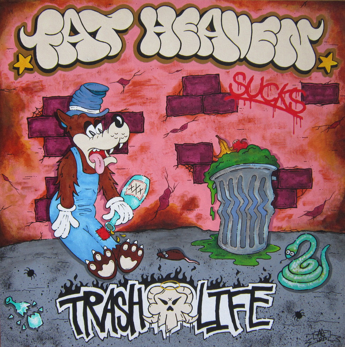 FAT HEAVEN • Trash Life • LP