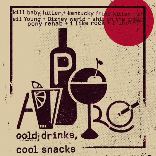 APÉRO • Cold Drinks, Cool Snacks • Tape