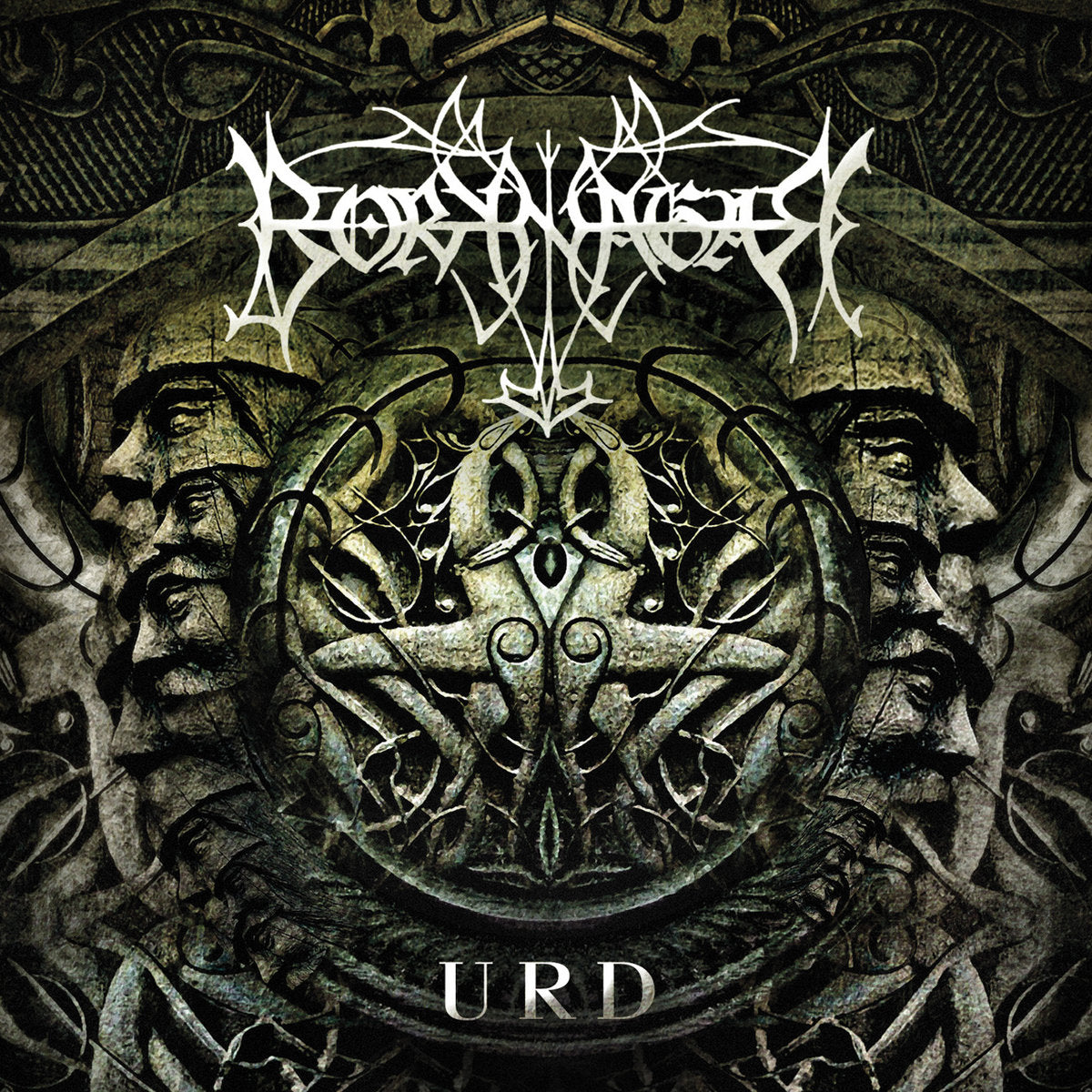 BORKNAGAR • Urd (Clear w/green&grey Splatter) • LP