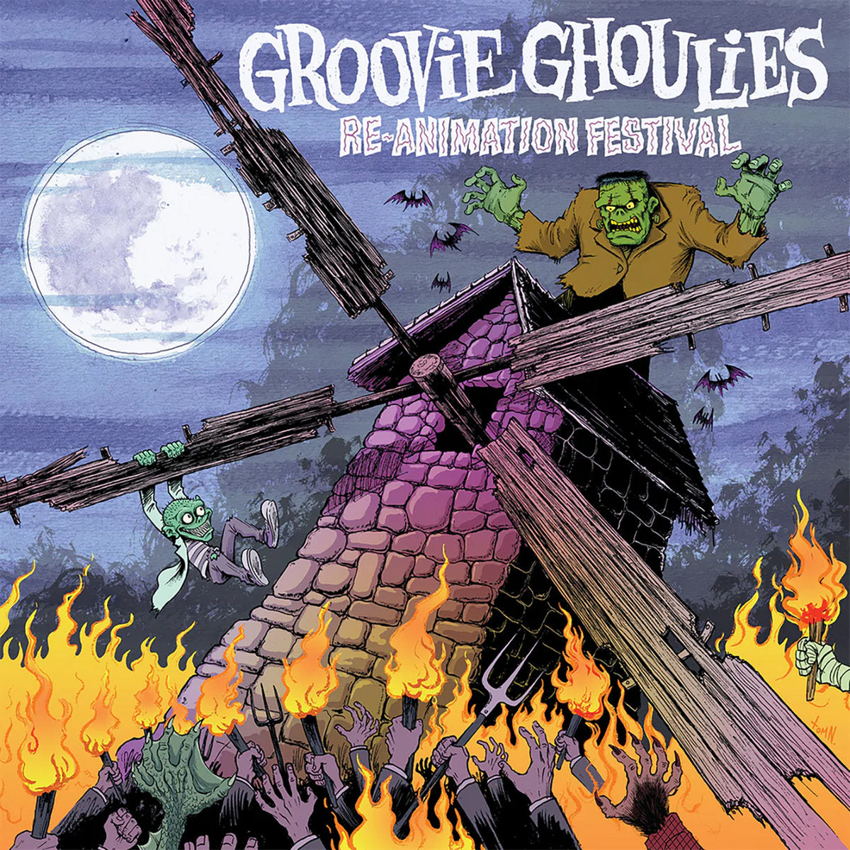 GROOVIE GHOULIES • Re-Animation Festival (Reissue, Moonlight White Vinyl) • LP