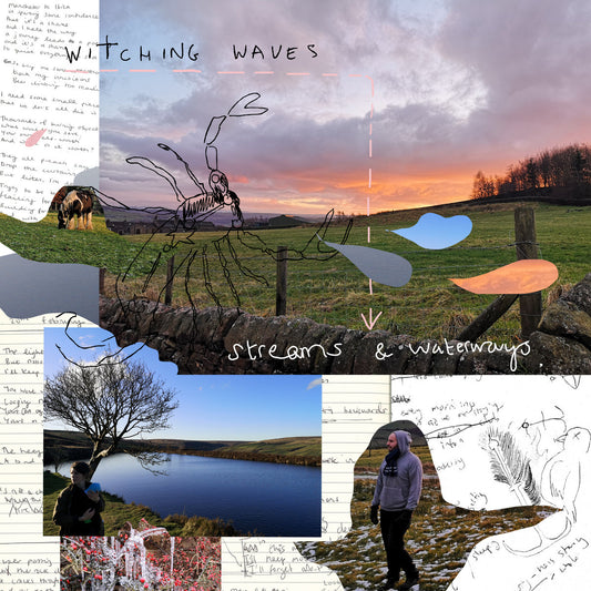 WITCHING WAVES • Streams and Waterways (Orange Vinyl) • LP