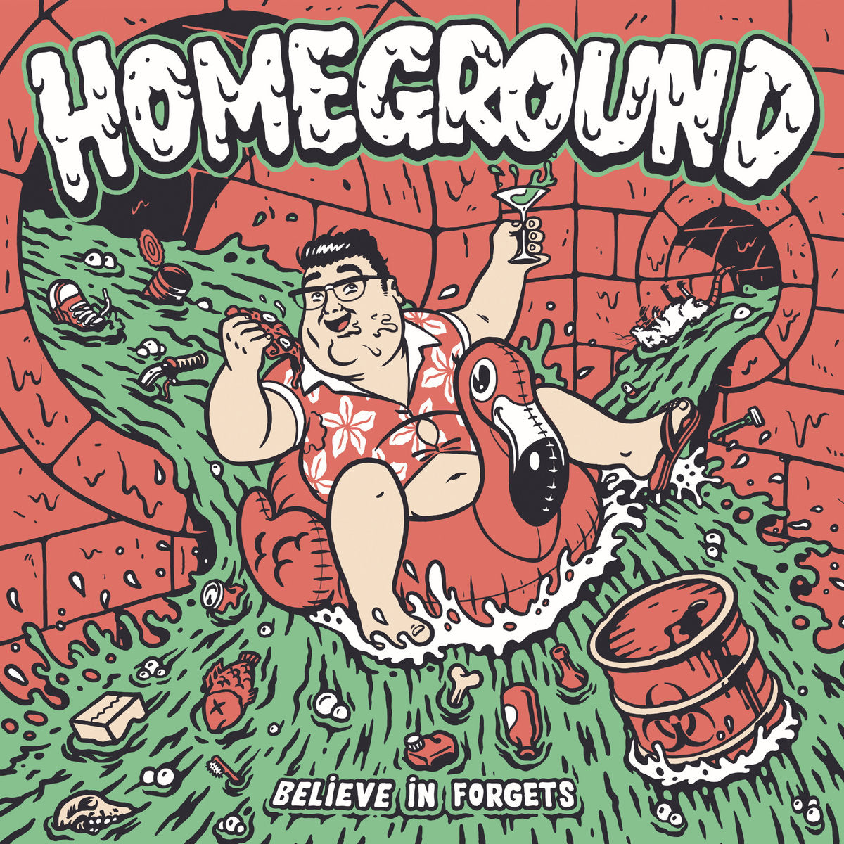 HOMEGROUND • Believe In Forgets • LP