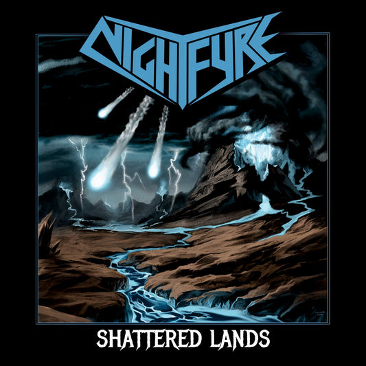 NIGHTFYRE • Shattered Lands (White Vinyl) • LP