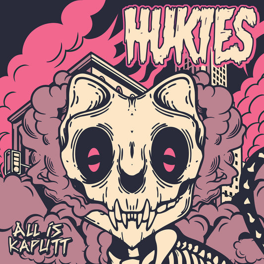 HUKIES • All Is Kaputt (Pink Vinyl) • 12"