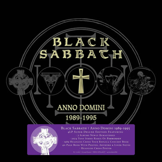 BLACK SABBATH • Anno Domini: 1989 - 1995 • 4xLP • Pre-Order
