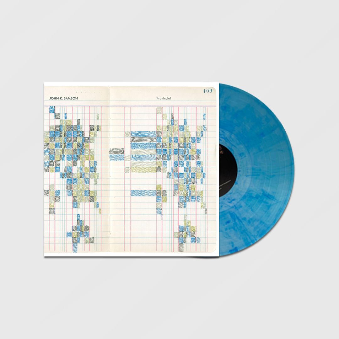 JOHN K. SAMSON • Provincial (Blue/Transparent) • LP