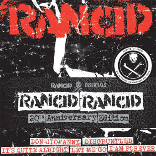 RANCID • S/T 2000  • 5x7" (Colored Vinyl) • Pre-Order