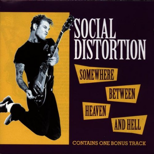 SOCIAL DISTORTION • Somewhere Between Heaven And Hell • LP