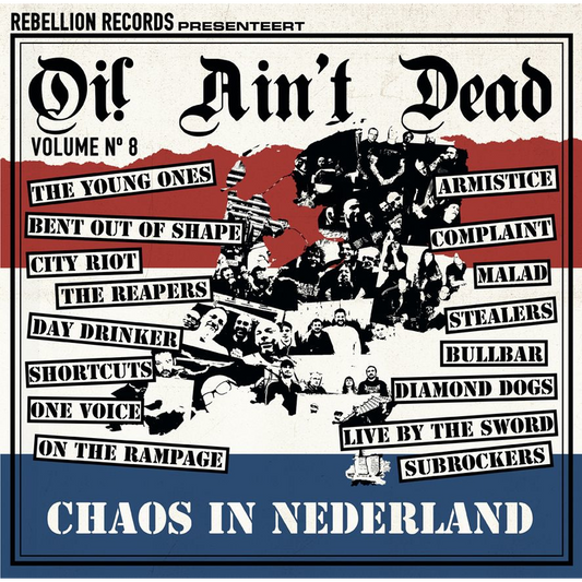 V/A  • Chaos In Nederland (Oi! Ain't Dead 8) • LP