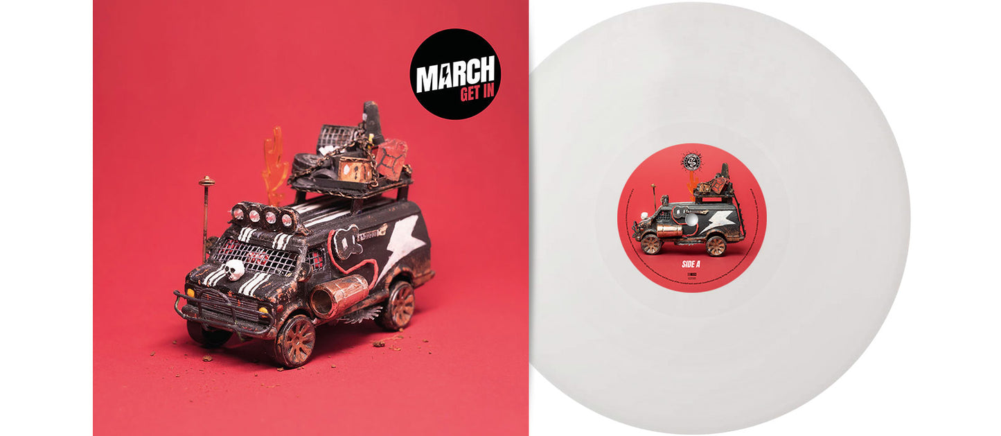 MARCH • Get In (White Vinyl) • LP