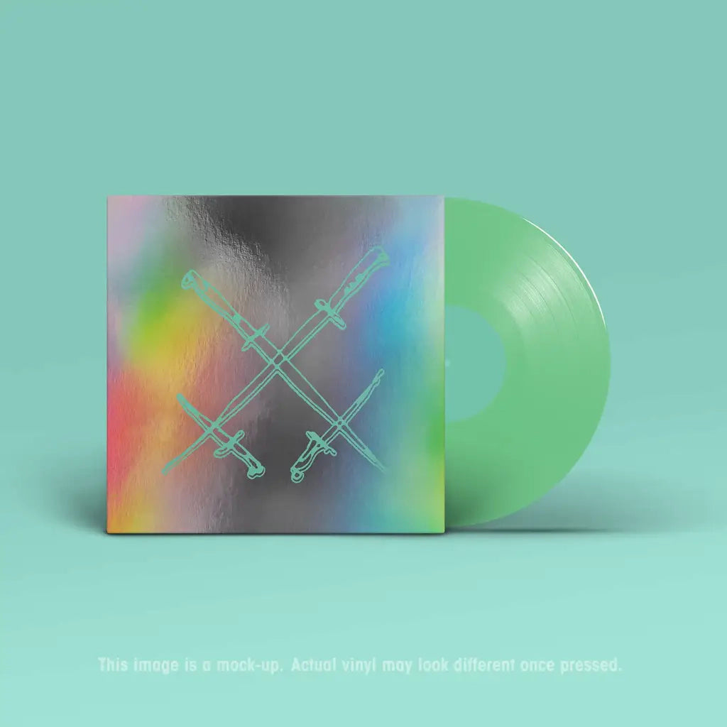 XIU XIU • 13" Frank Beltrane Italian Stiletto (MintGreen LP) • LP