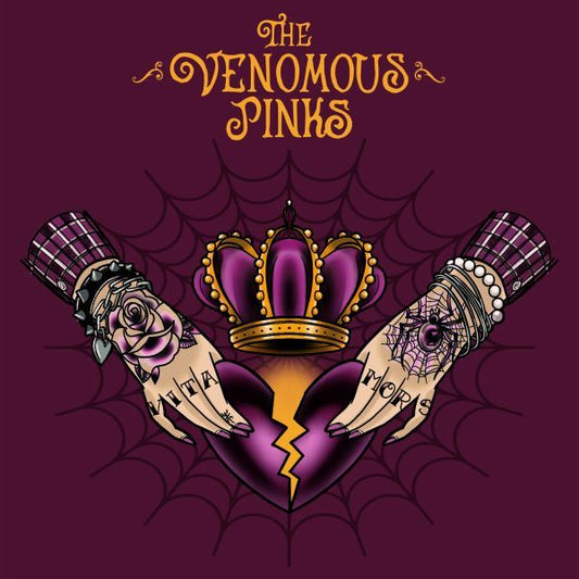 THE VENOMOUS PINKS • Vita Mors (Yellow/Clear Pink) • LP