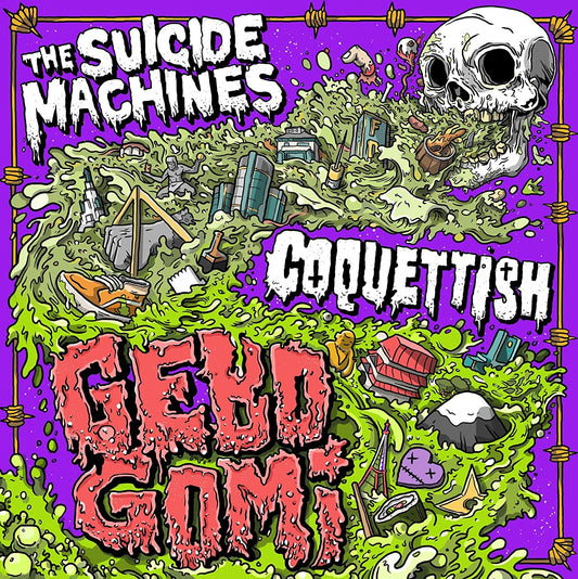 SUICIDE MACHINES / COQUETTISH • Gebo Gomi • Split - LP