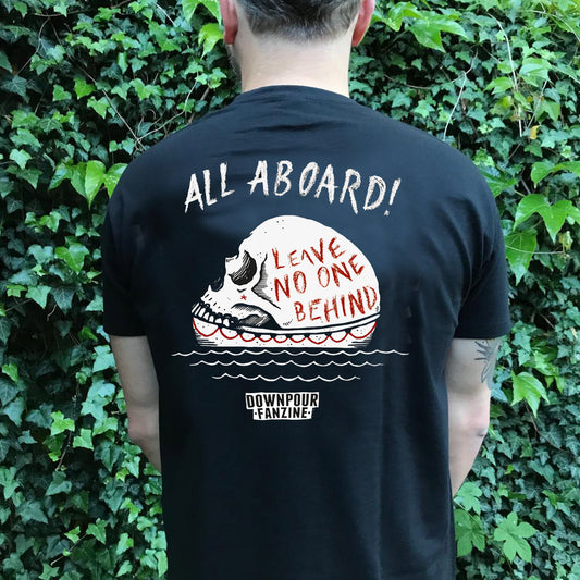 ALL ABOARD! x SEA PUNKS x DOWNPOUR Fanzine • Shirt