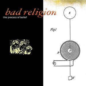BAD RELIGION • The Process Of Belief (20th Anniversary Reissue, Orange/Black Vinyl) • LP