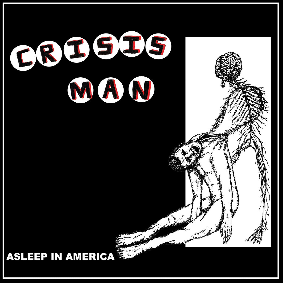 CRISIS MAN • Asleep in America • LP