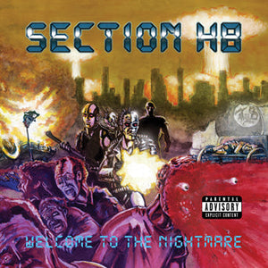 SECTION H8 • Welcome To The Nightmare (Silver Vinyl) • LP