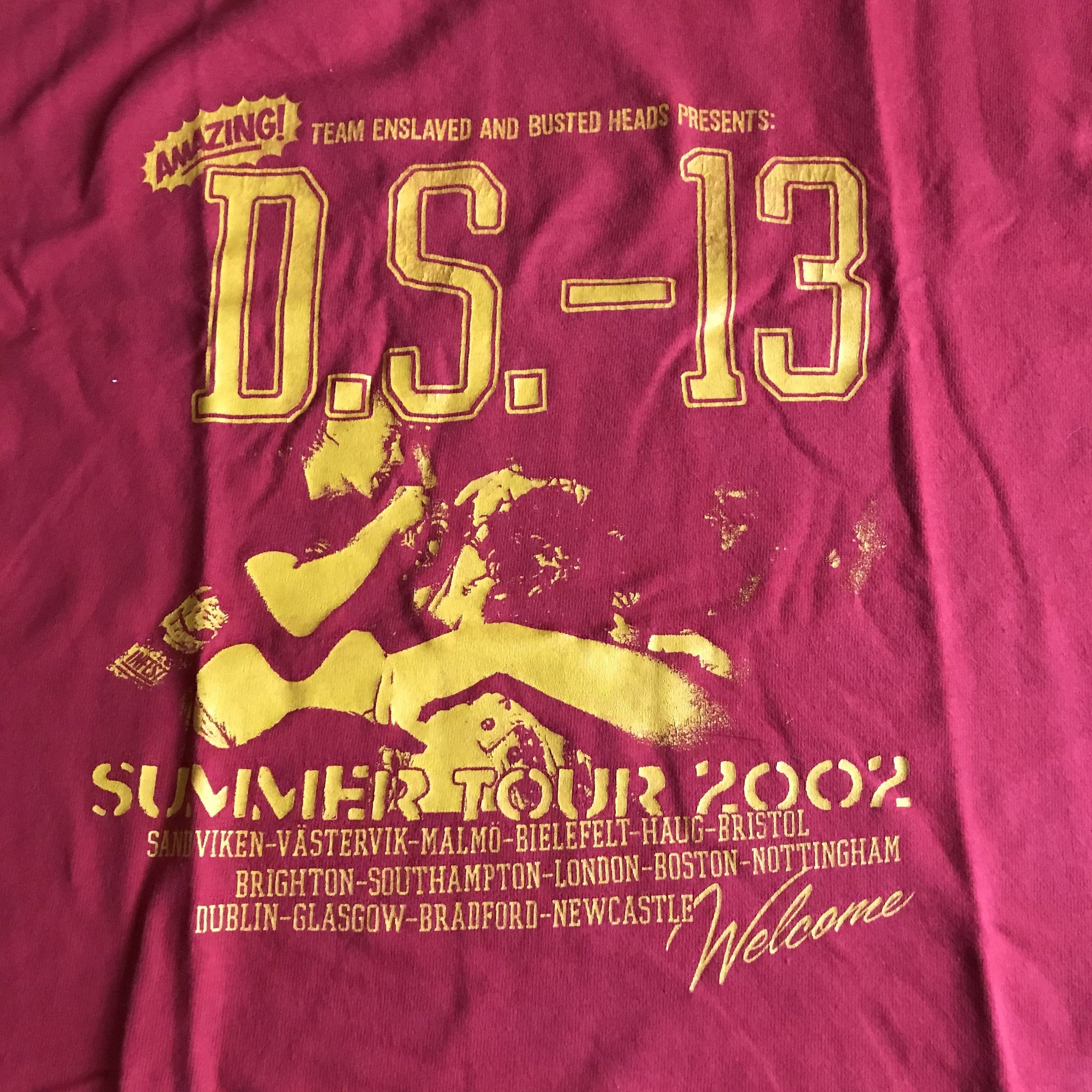 DS 13 • Summer Tour 2002 • T-Shirt