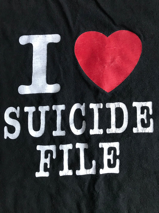 SUICIDE FILE, THE • I LOVE SF • T-Shirt