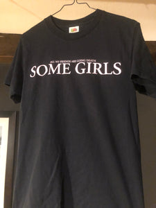 SOME GIRLS • pink logo • T-Shirt