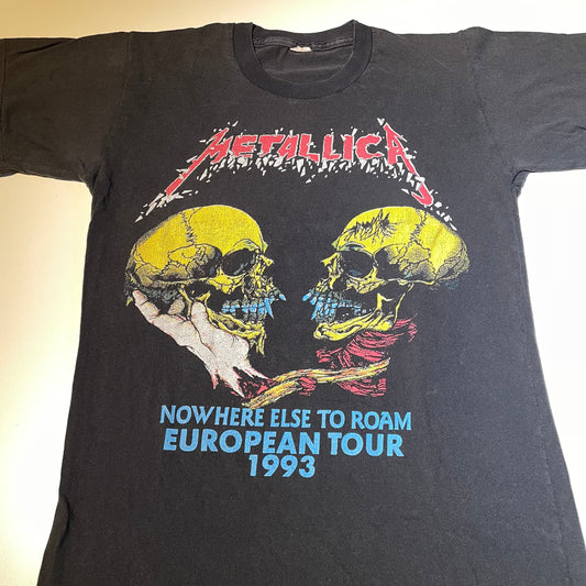 METALLICA • European Tour 93 • L • T-Shirt