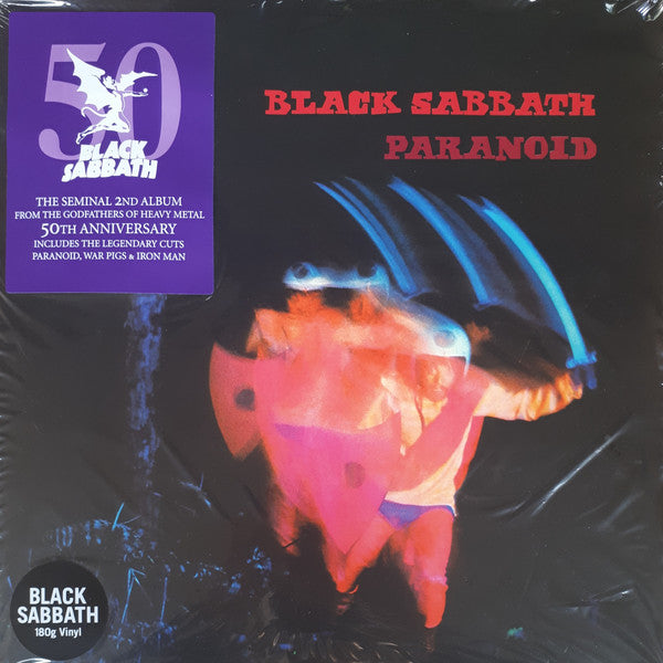 BLACK SABBATH • Paranoid (50th Anniversary, 180g) • LP