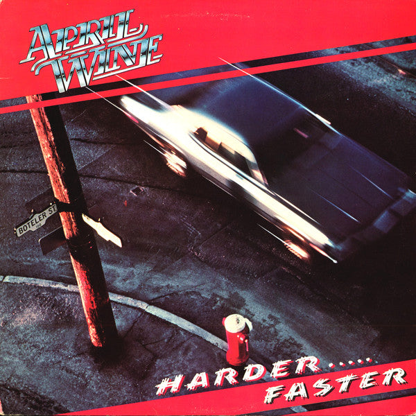 APRIL WINE • Harder Faster • LP • 2nd Hand