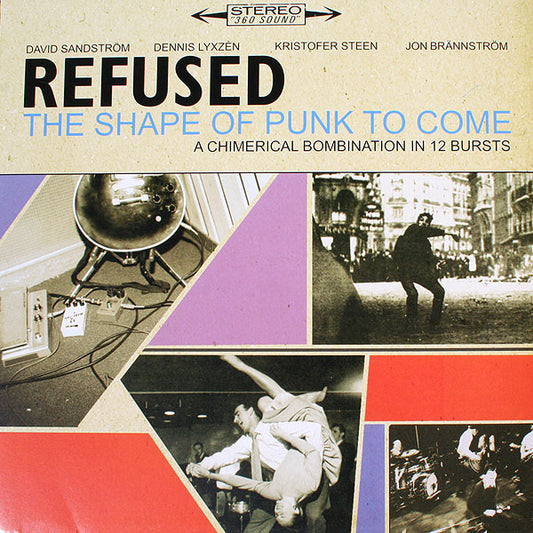 REFUSED • The Shape Of Punk To Come (Reissue, Black iInyl, Gatefold) • LP