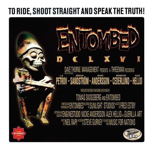 ENTOMBED • To Ride, Shoot Straight And Speak The Truth! (Reissue, remastered, limited red vinyl) • LP