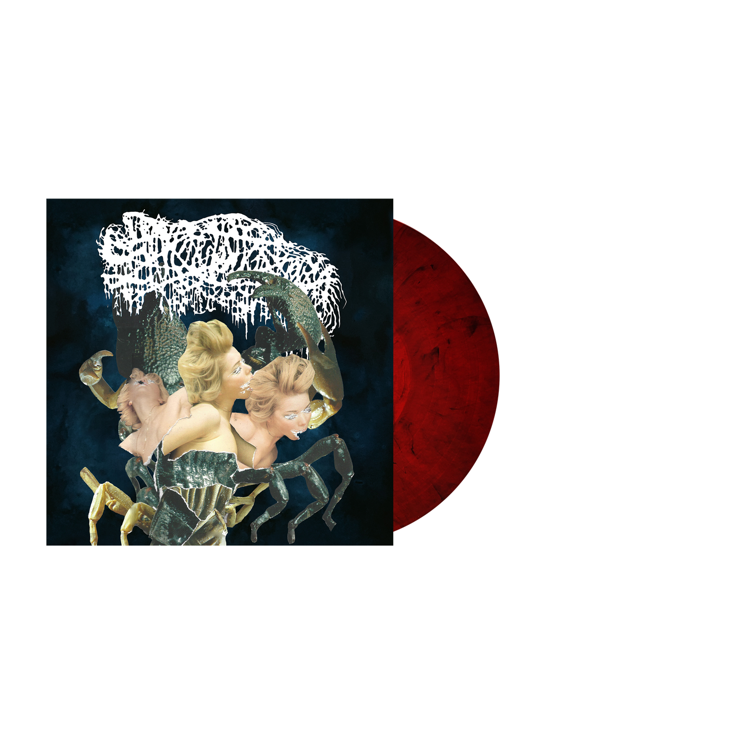 SANGUISSUGABOGG • Homicidal Ecstasy (transparent red-black marbled Vinyl) • LP