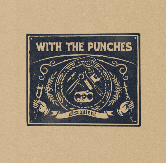 WITH THE PUNCHES • Discontent (Magenta Vinyl) • LP