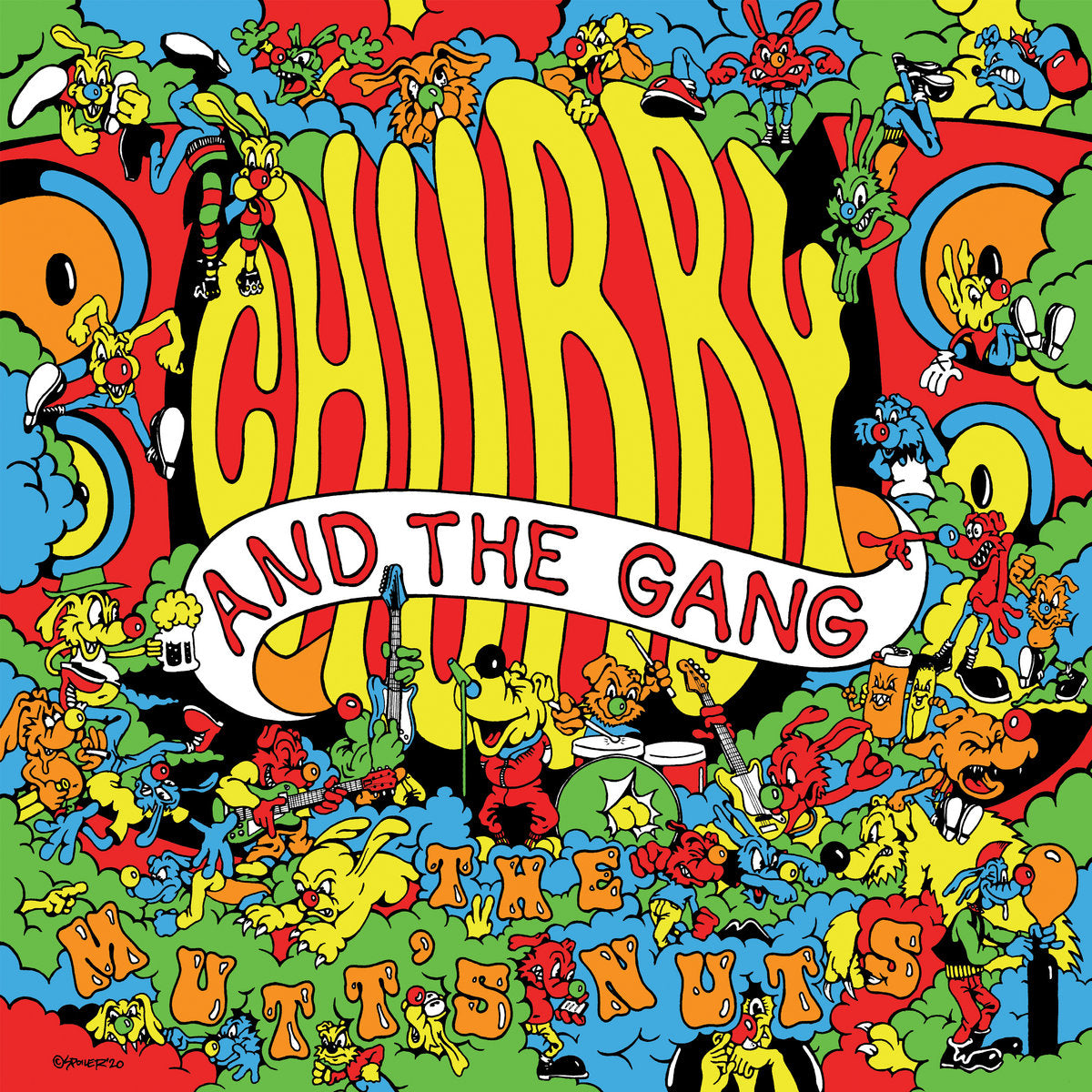 CHUBBY AND THE GANG • The Mutt's Nuts • LP