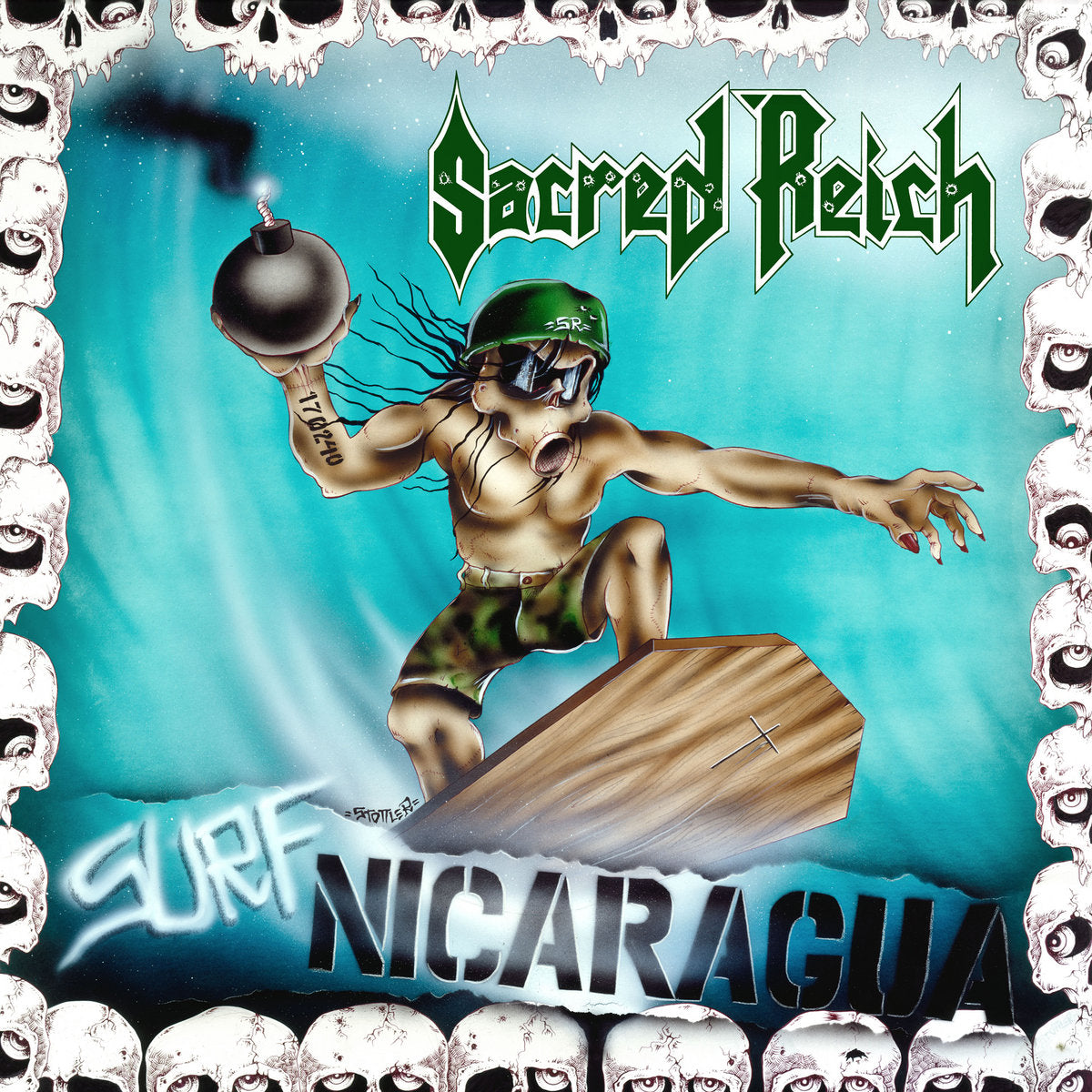 SACRED REICH • Surf Nicaragua (180g Black Vinyl) • 12"EP