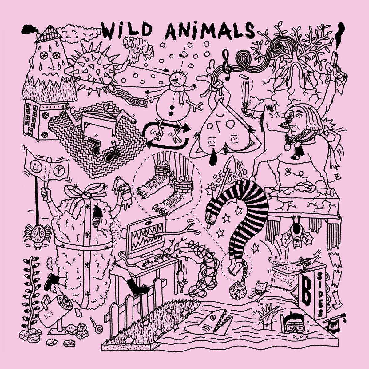WILD ANIMALS • B-Sides • 10"