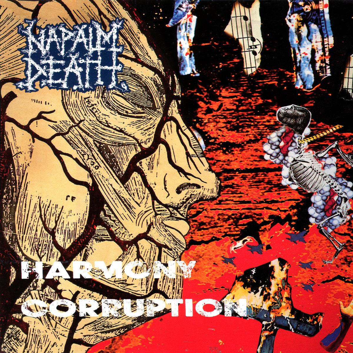 NAPALM DEATH • Harmony Corruption • LP