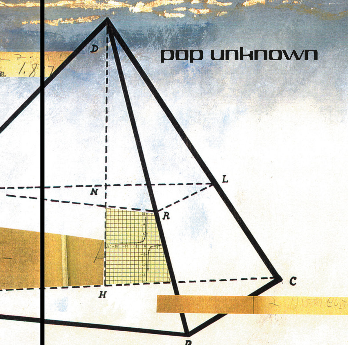 POP UNKNOWN • If Arsenic Fails, Try Algebra (Natural Clear/Pink Marble Vinyl) • LP