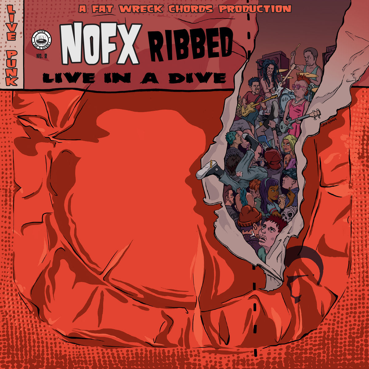 NOFX • Ribbed - Live In A Dive • LP