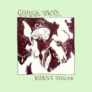 GOUGE AWAY • Burnt Sugar (Electric Blue / Oxblood Split Vinyl) • LP