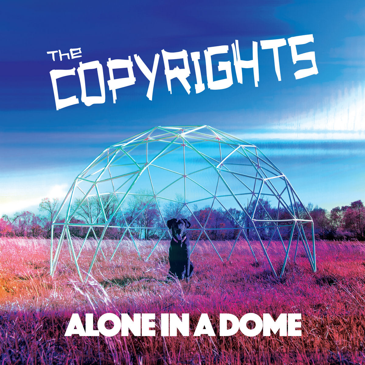 THE COPYRIGHTS • Alone In A Dome (Blue Vinyl) • LP