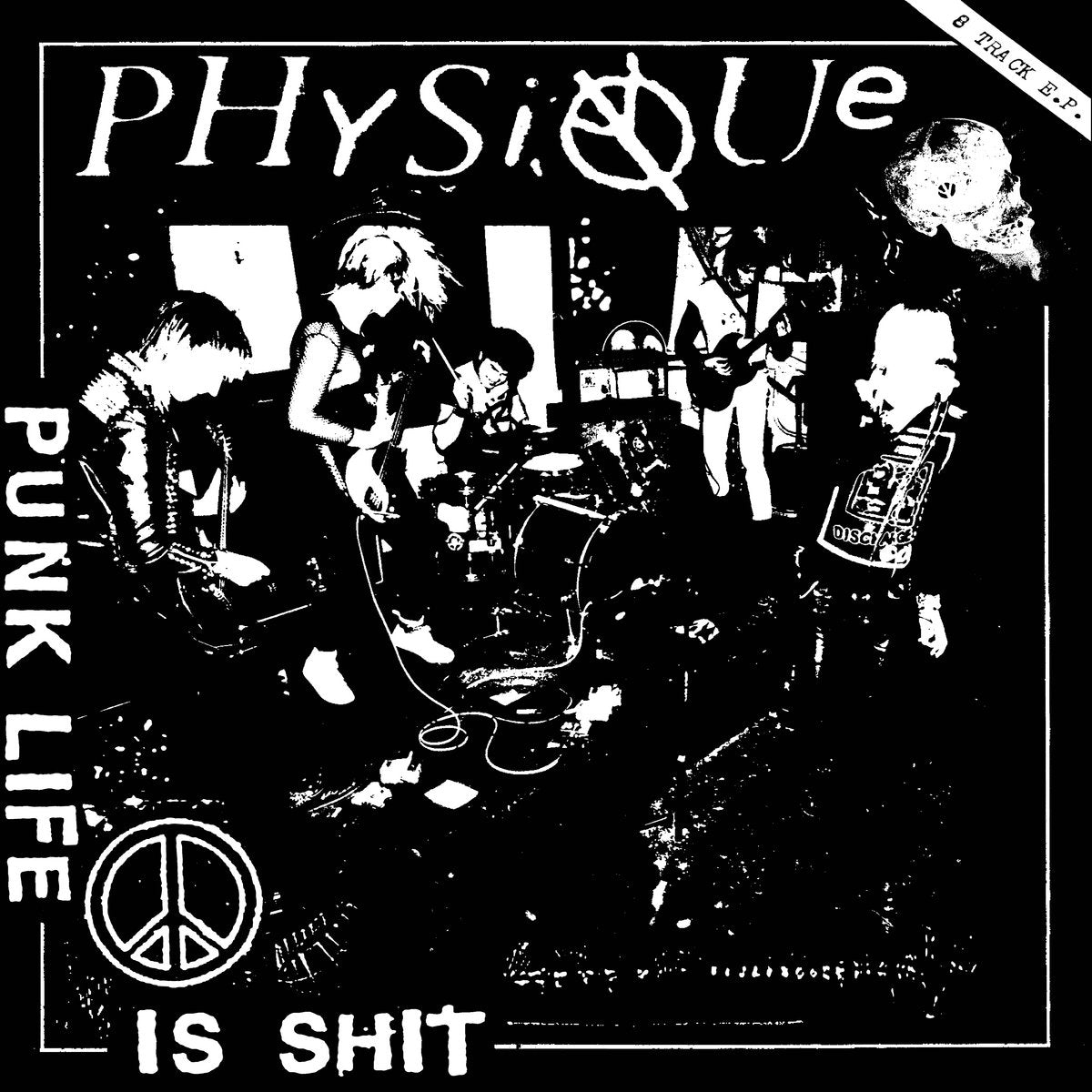 PHYSIQUE • Punk Life Is Shit (Splatter Vinyl) • LP