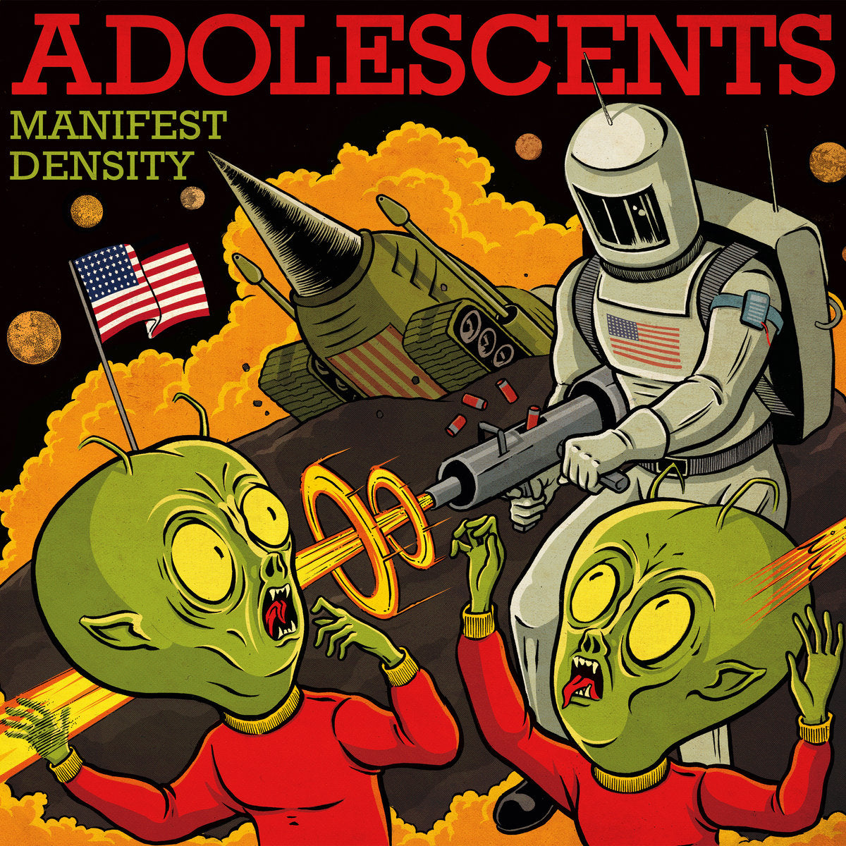 ADOLESCENTS • Manifest Density (Gold Vinyl) • LP