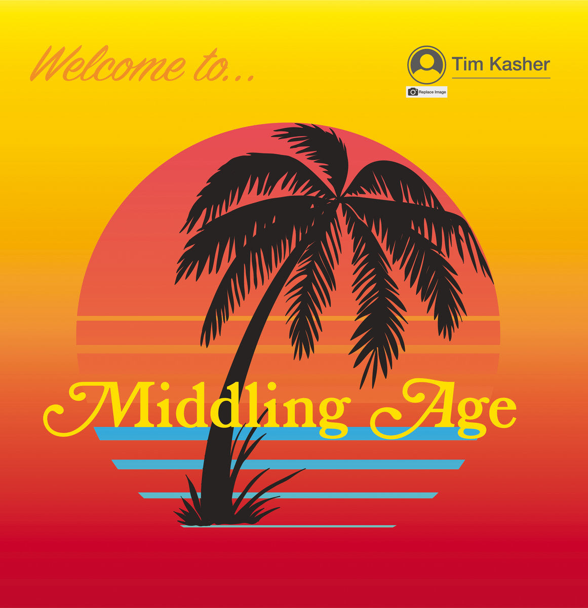 TIM CASHER • Middling Age (Orange Vinyl) • LP