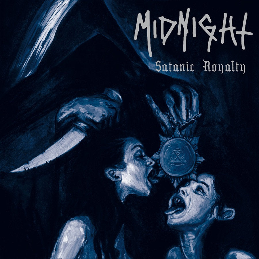 MIDNIGHT • Satanic Royalty (10th Anniversary) (White/Black Burst Vinyl - ltd. 500) • DoLP